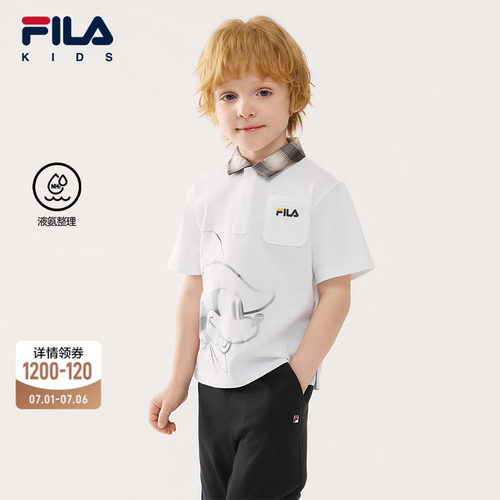 FILA斐乐儿童童装短T类