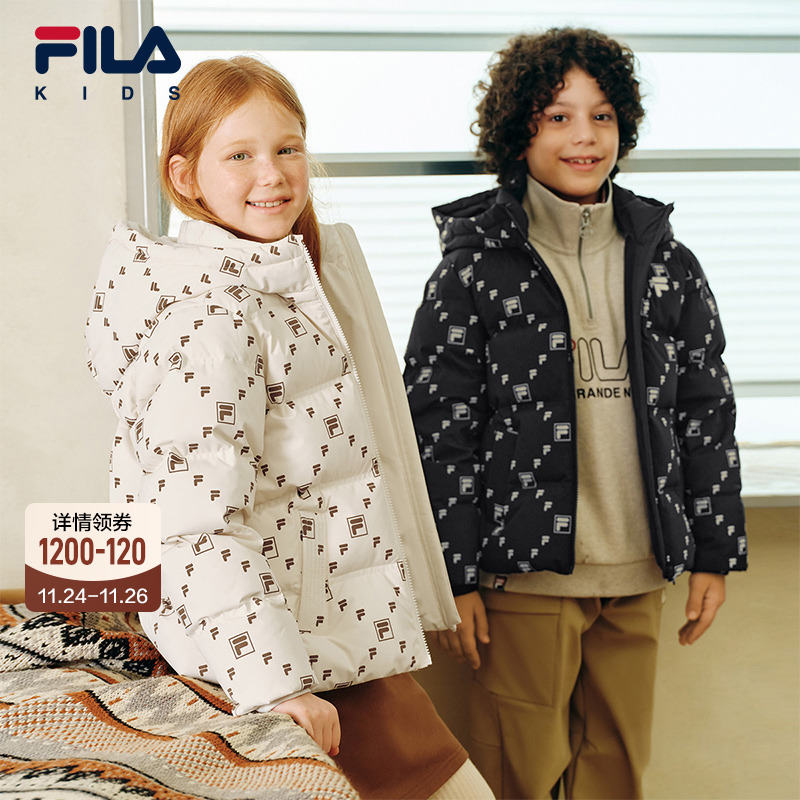 FILA斐乐中大童常规羽绒服
