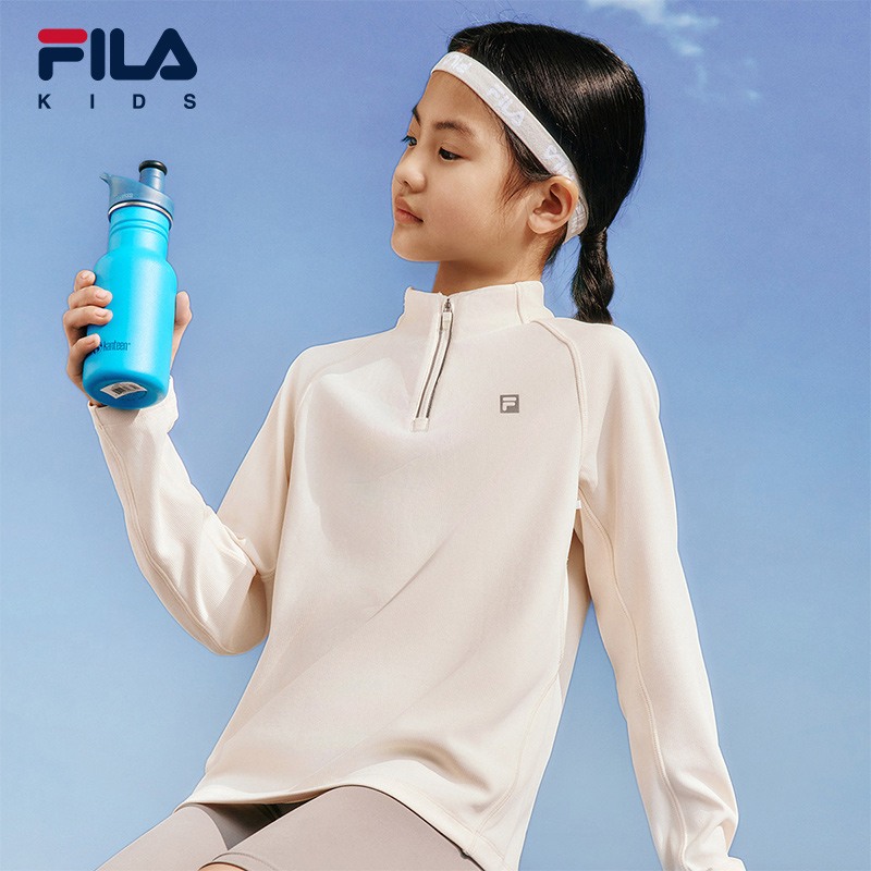 FILA斐乐中大童长袖T恤