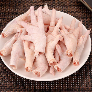 大凤爪新鲜短鸡爪子生冷冻非无骨柠檬酸辣鸡爪整箱批 发鸡脚商用