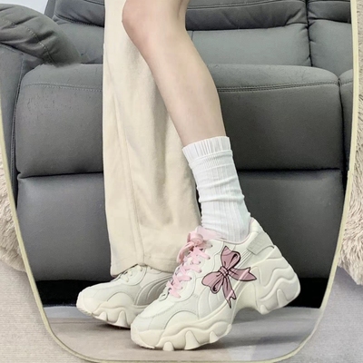 PUMA彪马女子蝴蝶结厚底休闲鞋