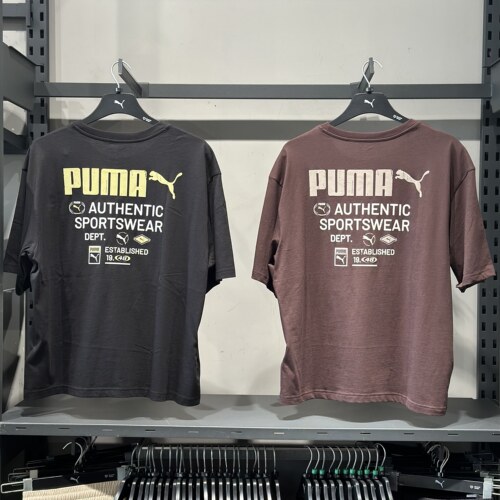 PUMA彪马夏季男子休闲复古短袖