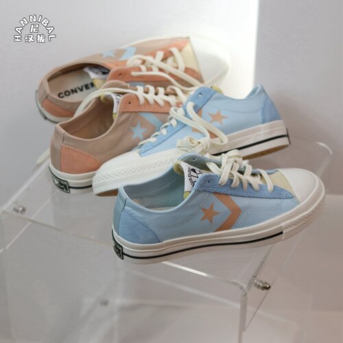 Converse撞色低帮板鞋