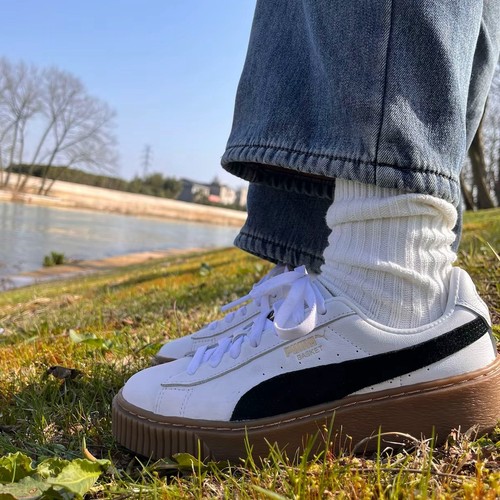 PUMA彪马女子复古厚底松糕鞋