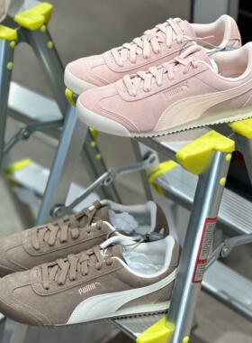 PUMA彪马夏季新款女子休闲舒适板鞋T头鞋复古薄低跑鞋ROSE406754