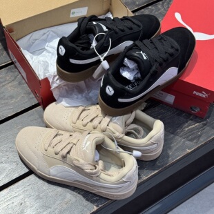 PUMA彪马新款男女同款翻毛皮复古休闲板鞋滑板鞋C-SKATE 407868