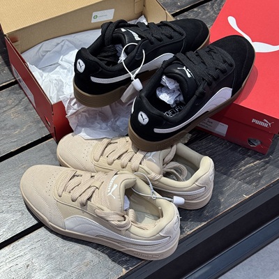 PUMA彪马男女同翻毛皮复古板鞋