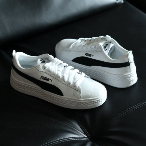 Puma彪马女子系带厚底松糕鞋