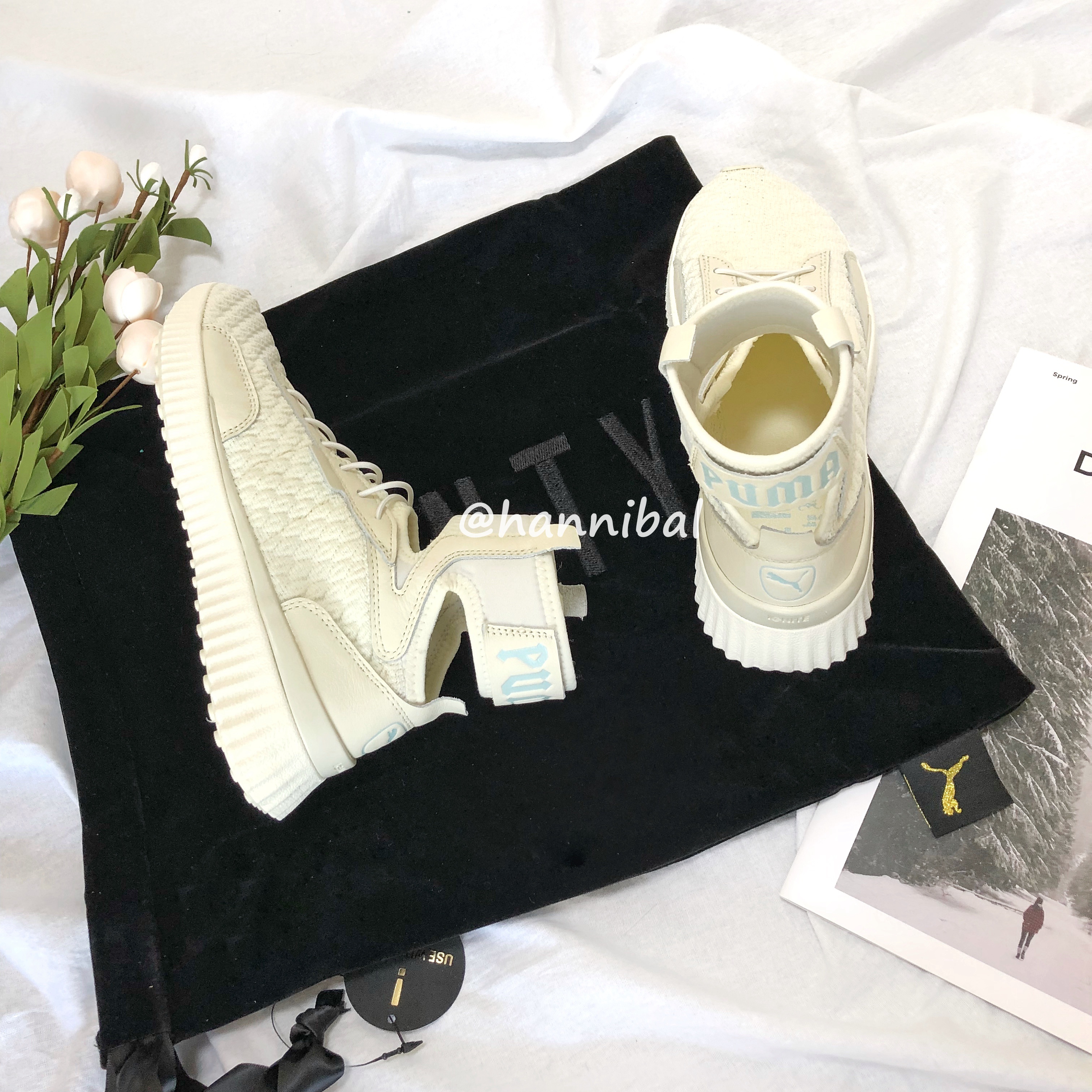 puma x fenty trainer mid Rihanna Socks Bandage Women's Shoes leisure time Running shoes 191231-01in the Sports shoes new , Running shoes  category - from Buy2taobao.com to provide professional Taobao agent buy service