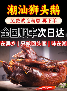 忠祥卤鹅肉即食熟食预制菜