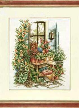 弹弹十字绣 自配DMC线/R线十字绣套件非印花D0093Lanarte 34563