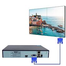 4-way H.264 monitoring 8-way network hard disk video recorder 2 million 1080p desktop hard disk ovif protocol