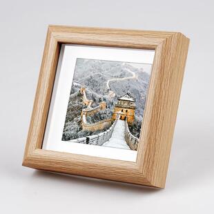 COLOR MASH原创插画 学生宿舍装饰画酒馆咖啡馆装饰画-冬雪长城