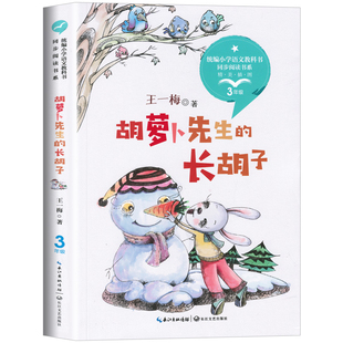 胡萝卜先生的长胡子王一梅著小学语文课本同步阅读小学三年级课外阅读书籍9-12岁少年儿童文学童话故事书镶边的云朵长江文艺出版社