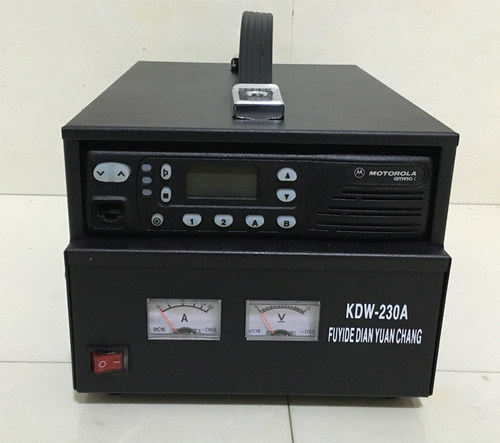 适配摩托罗拉GM950GM3188 GM3688车台机箱基地台机柜电源KDW-230A - 封面