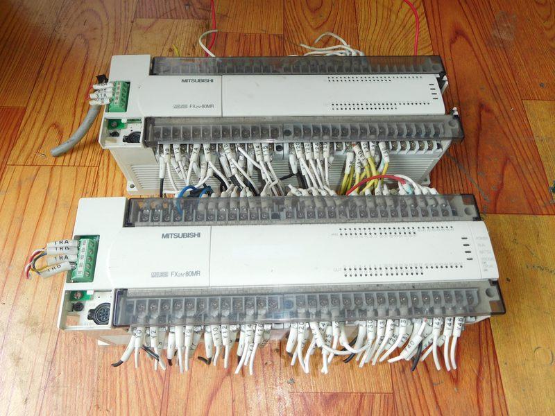 拍前询价：二手原装拆机 PLC FX2N-80MR-001实物图
