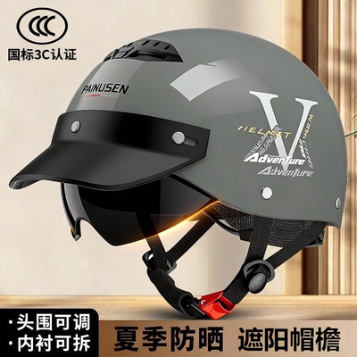 3C认证夏季防晒透气头盔
