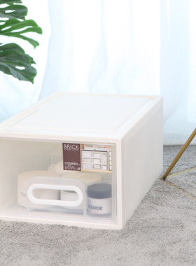 禧天龙G5201透明可视收纳柜环保材质可组合收纳箱 15L 1支装