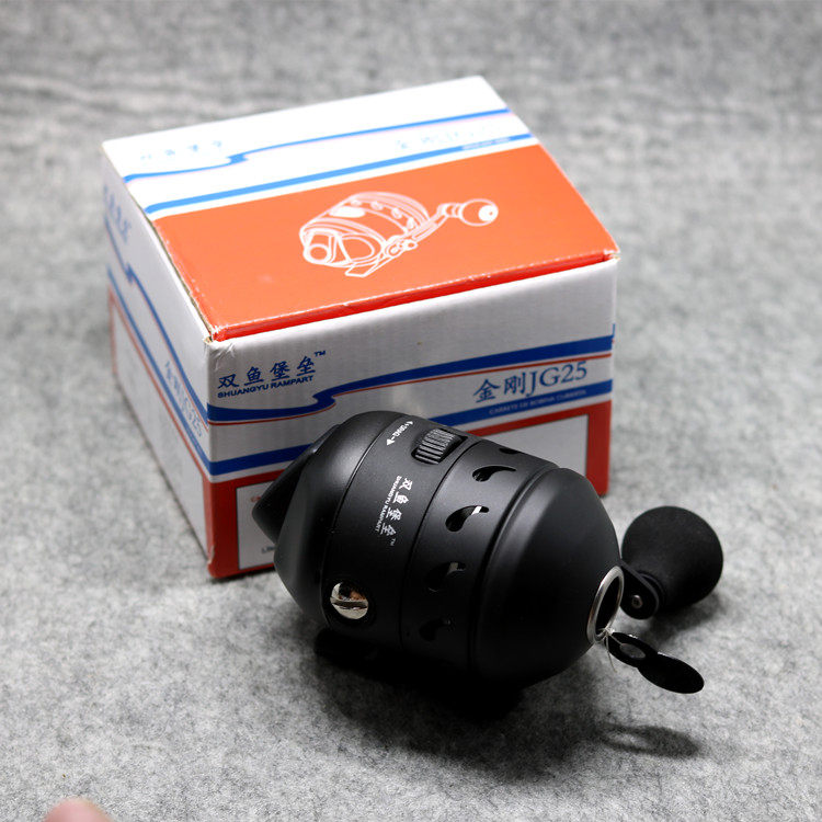 双鱼堡垒黑金刚JG25全金属高端射渔轮内线轮鱼镖轮射鱼套装飞鲨镖在类目 户外/登山/野营/旅行用品, 垂钓装备, 鱼线轮中 - 来自Buy2taobao.com提供专业的淘宝代购服务