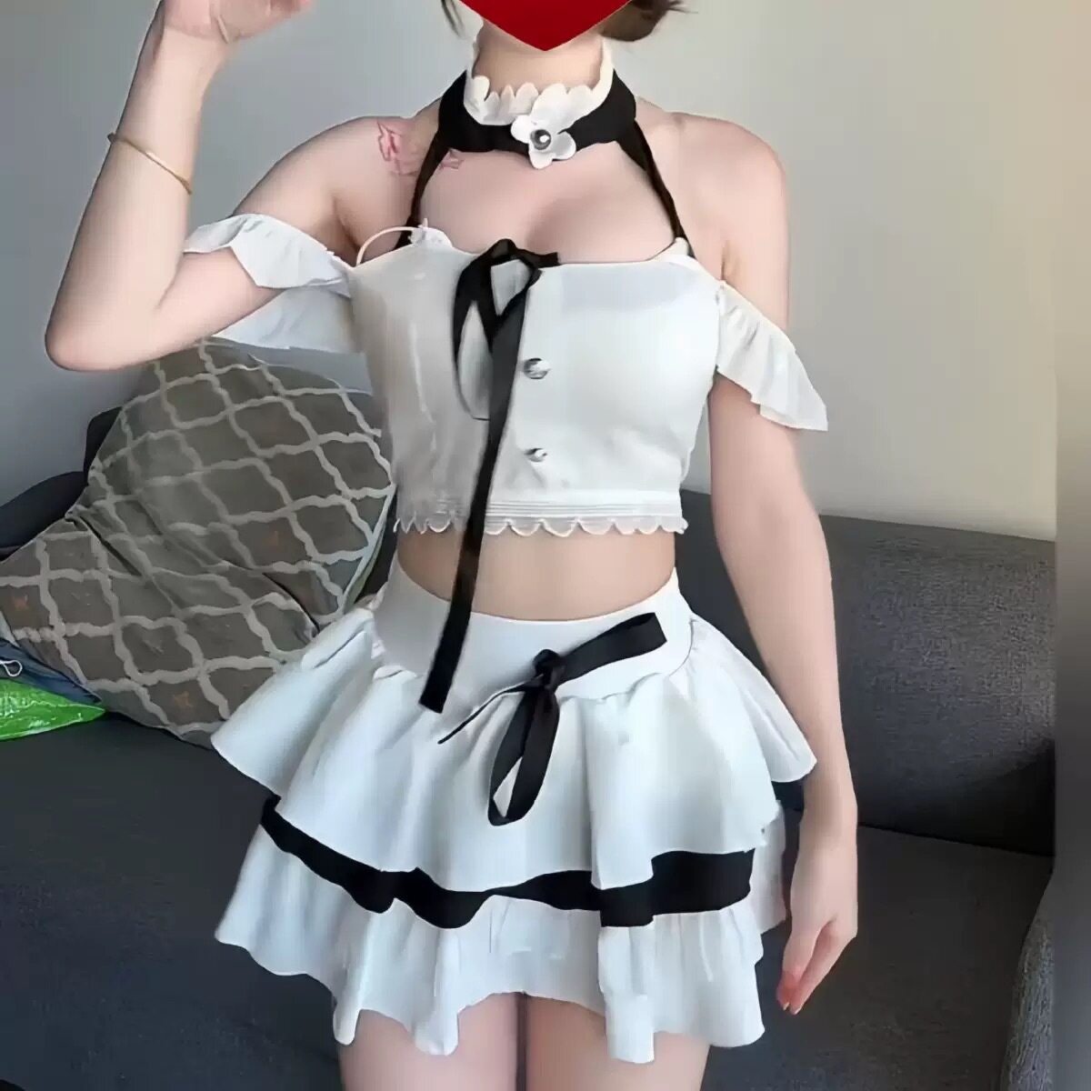 jk制服套装学院风半身裙日系原创秋冬百褶裙子少女学生水手服上衣