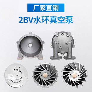 淄博2BV水环式真空泵配件大全铸铁不锈钢密封叶轮泵盖密封圈泵体