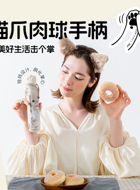 wpc透明雨伞女生高颜值萌宠伞手动三折超轻小巧便携超轻儿童伞