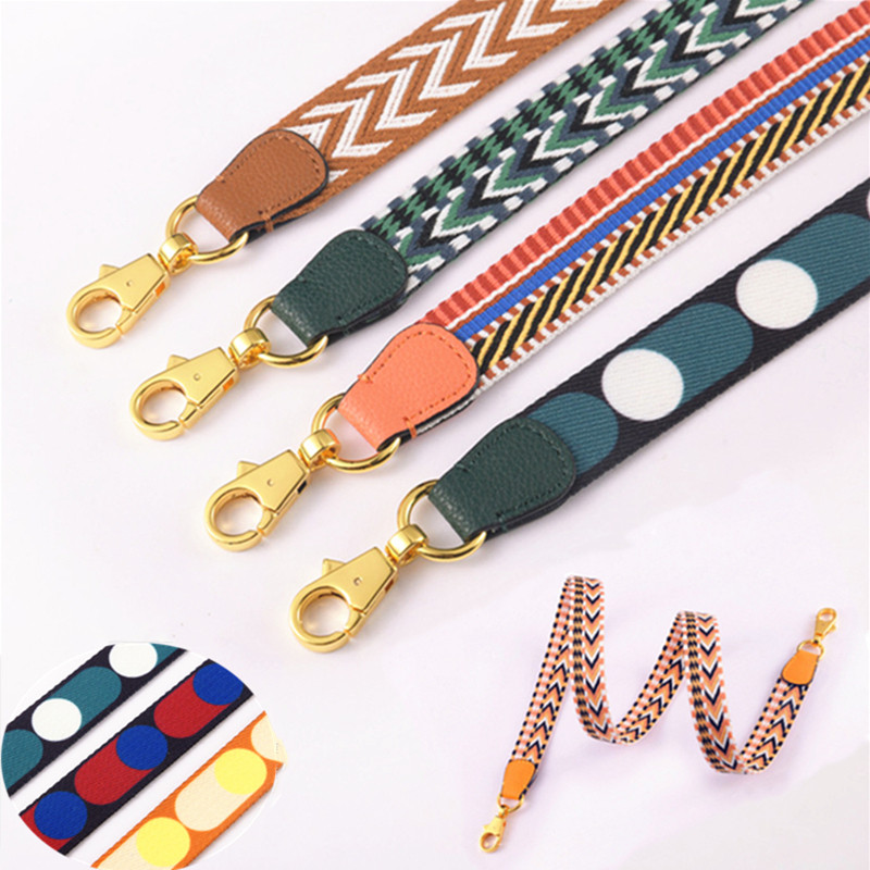 适用H家菜篮子凯莉包帆布宽肩带配件细编织背包带子斜挎单买替换