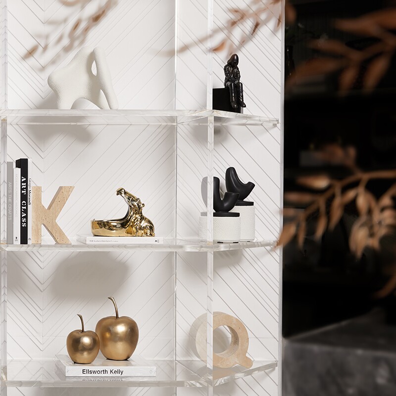 轻奢软装高级感摆件电视柜装饰品