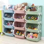 Kệ sàn cung cấp đồ chơi giỏ bếp đồ gia dụng nhiều lớp nhựa nhỏ cửa hàng bách hóa trái cây và giỏ rau - Trang chủ