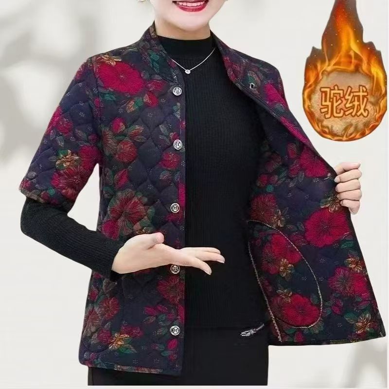 冬季妈妈棉马甲宽松大码弹力御寒保暖奶奶半袖女外套加厚加肥内胆