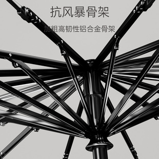 超大号折叠加固加厚结实抗风暴雨家用 左都16骨全自动雨伞男士