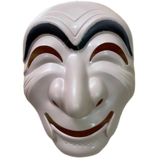 面具屋河纸牌演出万圣节韩版回cosplay纸钞面具电影假面屋面具