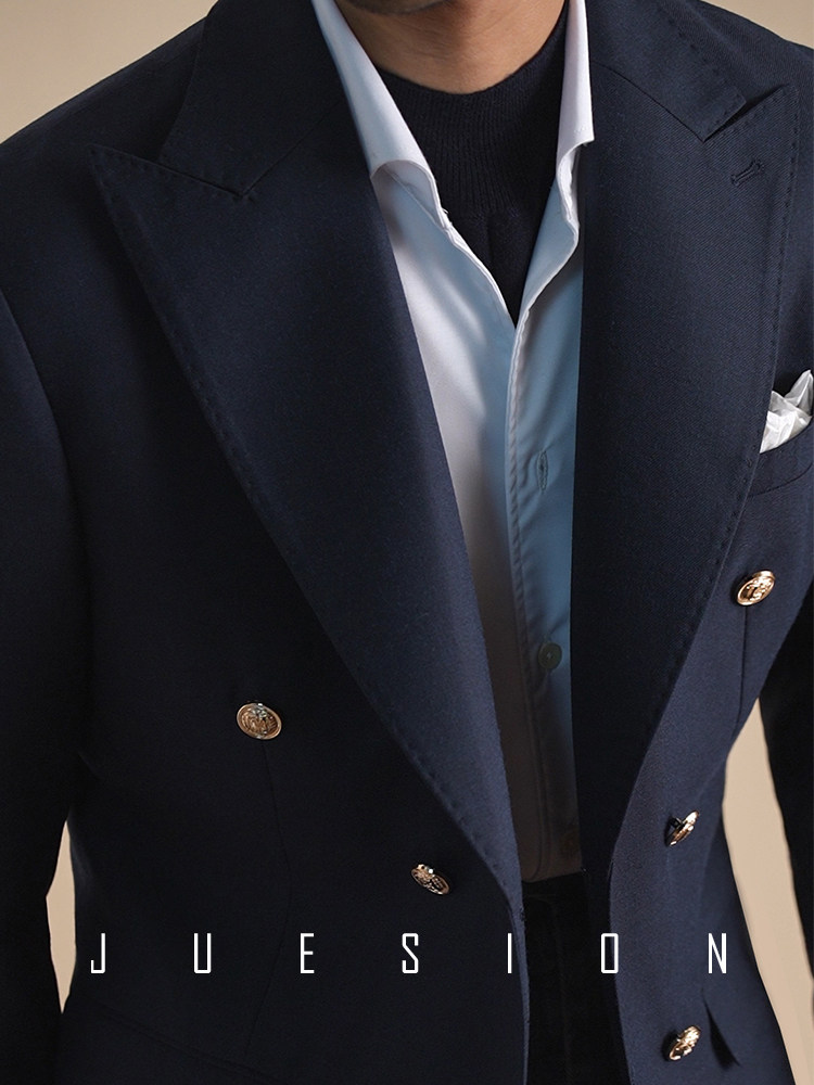 Bolzano Men's 100% Polyester 2 Button Fully Lined Dress Suit by Usamensoutlet