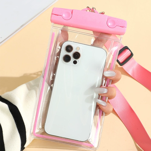 Элитная защита мобильного телефона, прозрачная непромокаемая сумка для плавания, защитный чехол, сенсорный экран