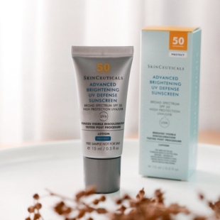 修丽可臻彩焕亮精华防晒乳小样小银伞防晒15ml