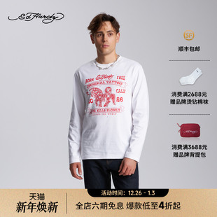 中性长袖 马年新年款 新款 T恤E1SAU303 Hardy埃德哈迪2026春季