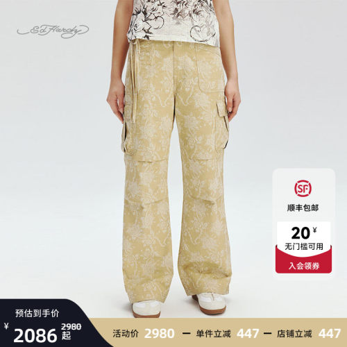 EdHardy女士工装长裤