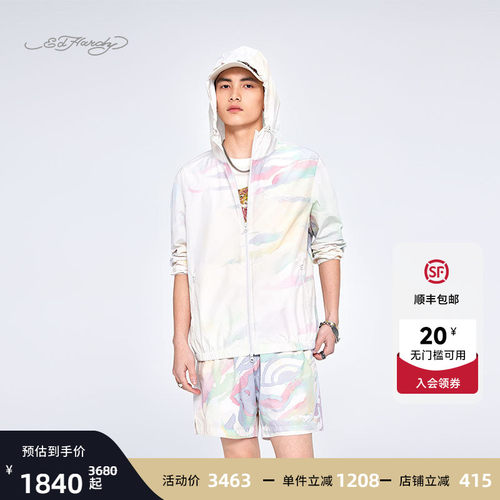 EdHardy2025夏季新款男士夹克