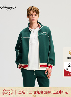 Ed Hardy埃德哈迪2025冬季新款男士拉链衫E1RDM029