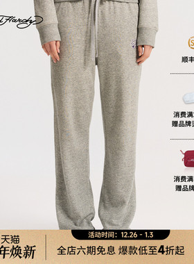 Ed Hardy埃德哈迪2026春季新款女士装腰插袋长裤E1SAW204