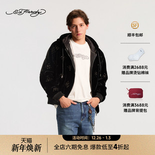 Hardy埃德哈迪2025冬季 宽松夹克衫 新款 设计师款 E1RDM074 男士
