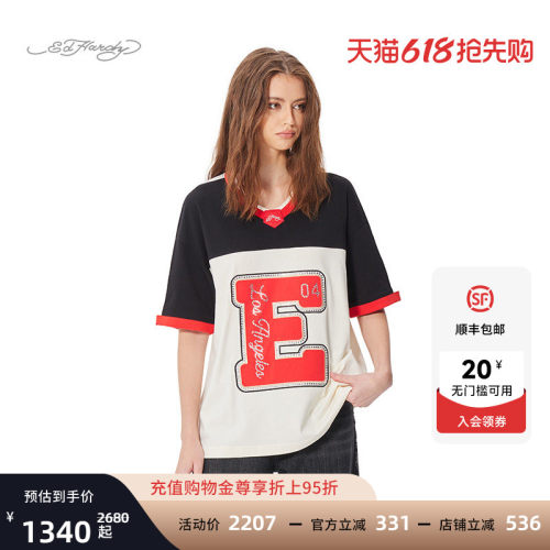 时尚Edhardy2024冬季新款针织衫