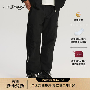 长裤 防风直筒宽松男士 新款 E1RDM018 Hardy埃德哈迪2025冬季