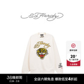 Hardy埃德哈迪冬季 虎头套头衫 新款 美式 圆领套头卫衣 男士