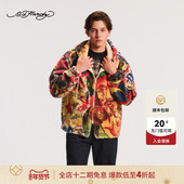 印夹克衫 男士 宽松落肩数码 Hardy埃德哈迪冬季 流行新款