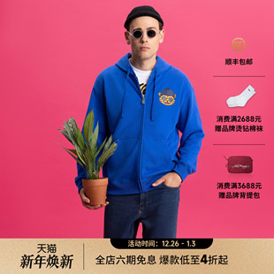 杀手系列莱昂拉链衫 新款 卫衣E1RTM409 Hardy埃德哈迪2025冬季