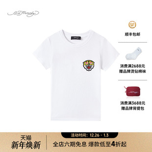 儿童短袖 新款 合身正肩T恤E1ROK235 Hardy埃德哈迪2025夏季