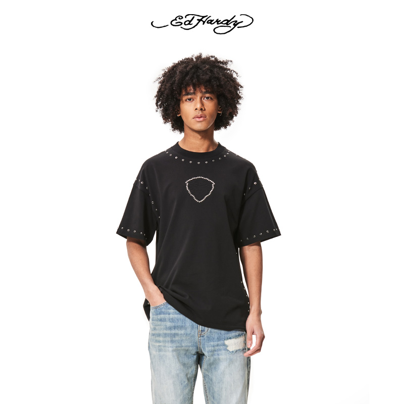 EdHardy潮牌短袖T恤百搭
