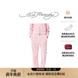 logo宽松休闲女士长裤 满版 新款 Hardy埃德哈迪冬季