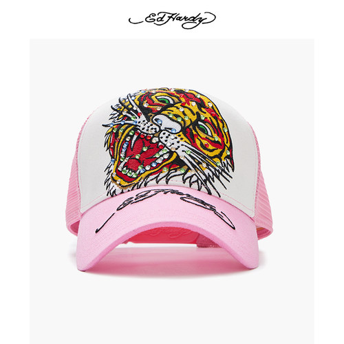 EdHardyOG系列绣花logo棒球帽